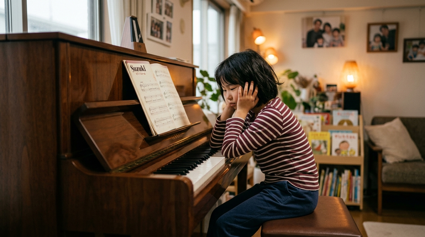 ピアノを辞めたいと言い出したら?親が知っておくべき対処法5選 1 子どもがピアノを辞めたがる理由
