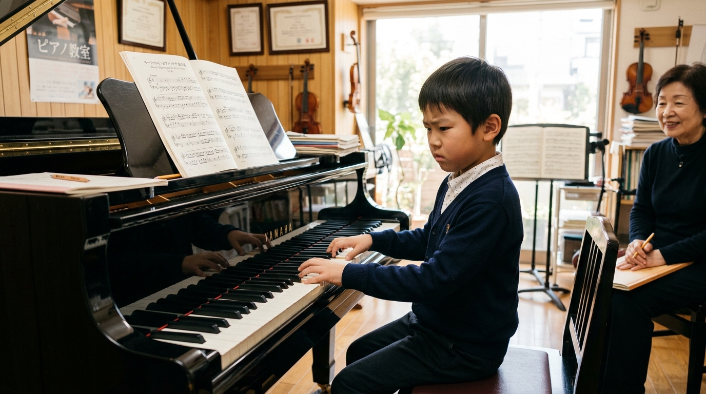 ピアノが集中力を育てる理由