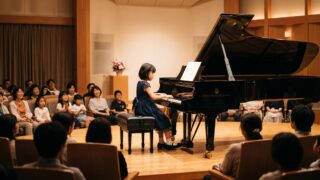子どものピアノ発表会、出た方がいい？緊張を乗り越えて得られる5つの成長